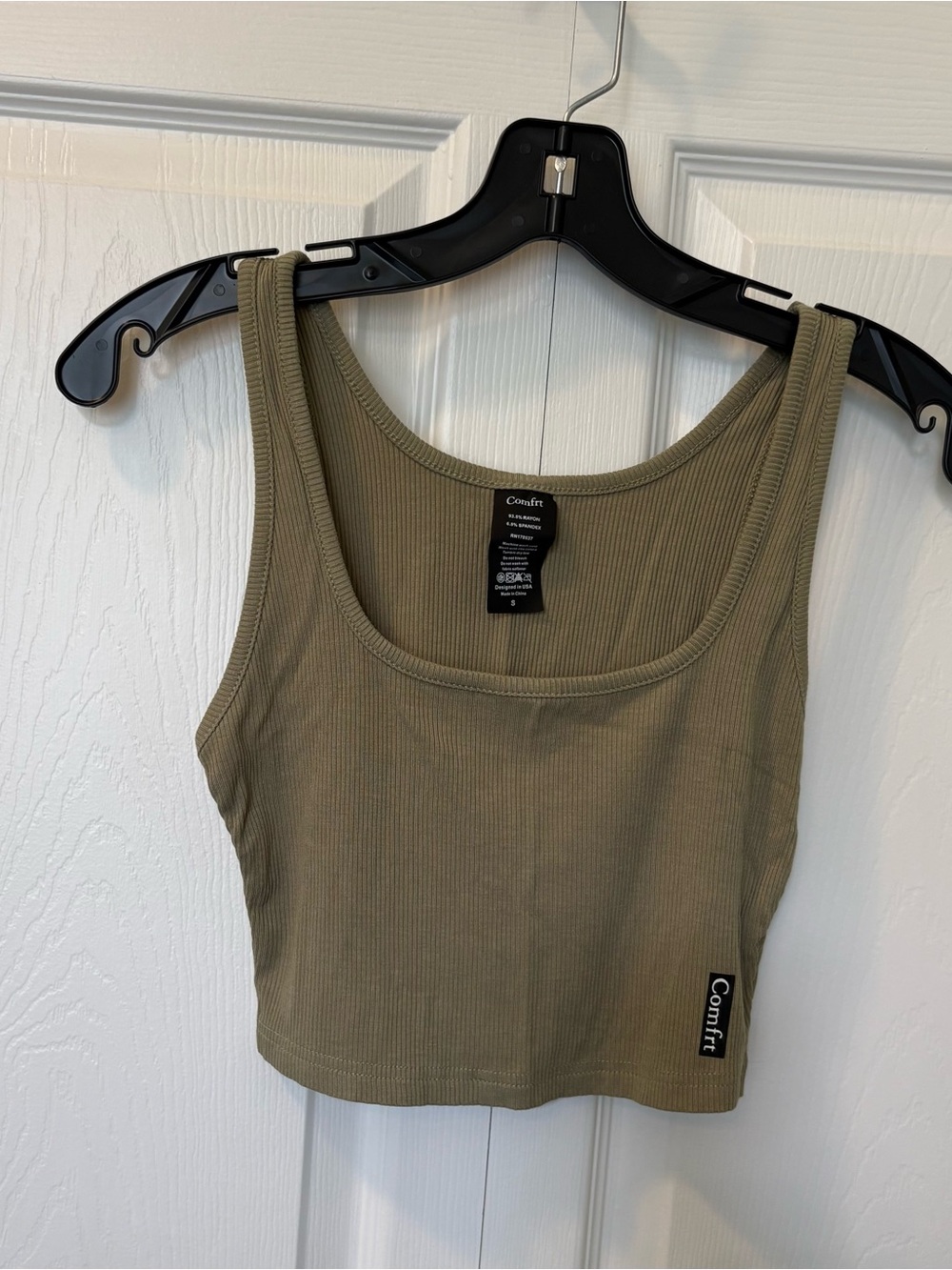 Comfirt Olive Green Tank and Boxer Lounge Set